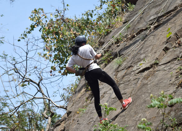 Rappelling